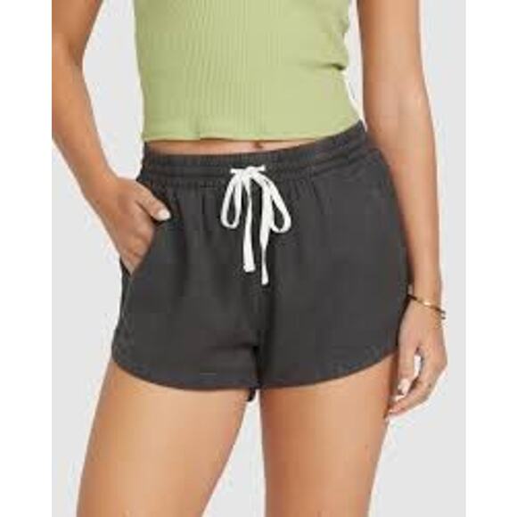 BILLABONG Road Trippin Drawstring Shorts w Pockets Size XS BEACHY LOUNGEWEAR - Picture 3 of 8